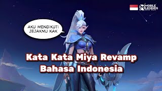 Suara Miya Revamp Bahasa Indonesia Mobile Legends