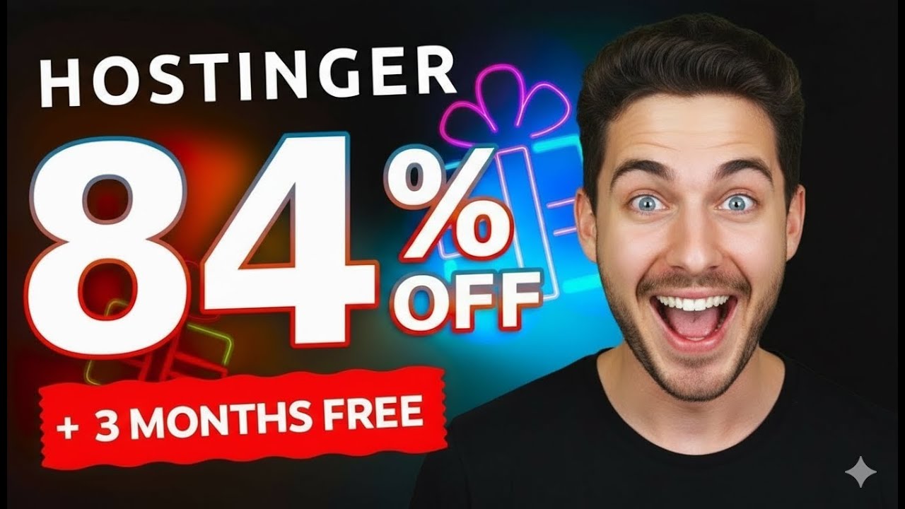 Hostinger Promo Code 2026 | BIGGEST Discount Available