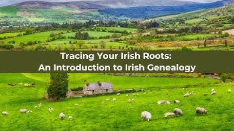 Tracing Your Irish Roots An Introduction to Irish Genealogy