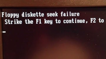 How to resolve dell diskette drive 0 seek failure-Any Dell!