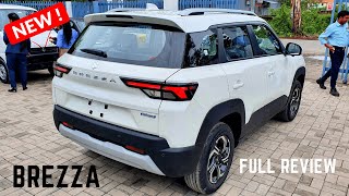 2024 Maruti Suzuki Brezza Premium Suv - Latest Features New Interiors Maruti Brezza 2023 Brezza