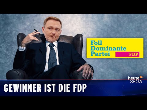 Nix Verkehrswende! Die FDP stellt den Scheuer-Nachfolger | heute-show vom 03.12.2021