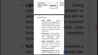 MVC architecture in Swing java.