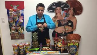 El Loco Coco Express Michelada Cocktail