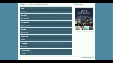 Apartment Management System | PHP and MySQL Project Source Code | PHP MySQL CRUD Project