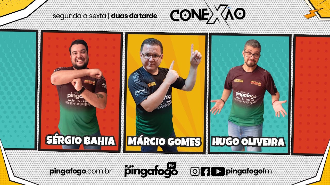 CONEXÃO com Márcio Gomes, Hugo Oliveira e Sergio Mauricio - 11-03