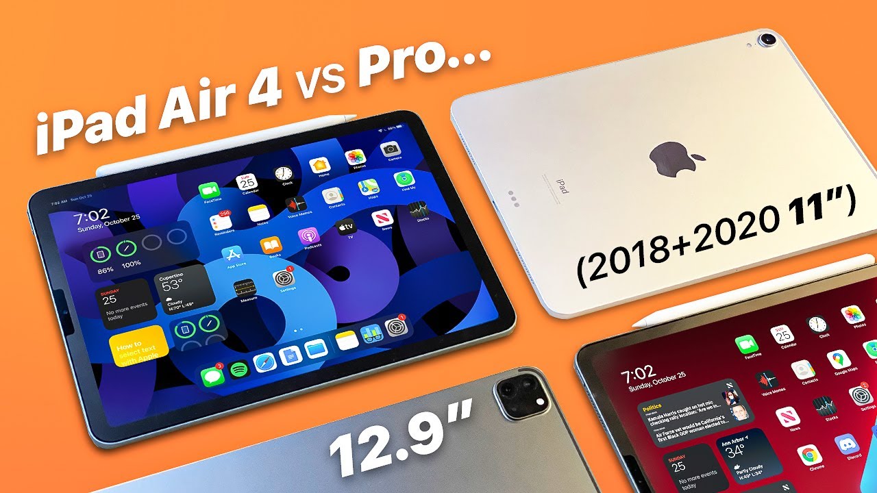 iPad Air 4 vs iPad Pro // Save or Spend? Full Comparison YouTube