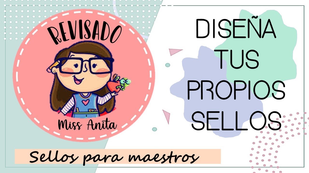 Sellos para maestros, sellos personalizados para maestros, sellos