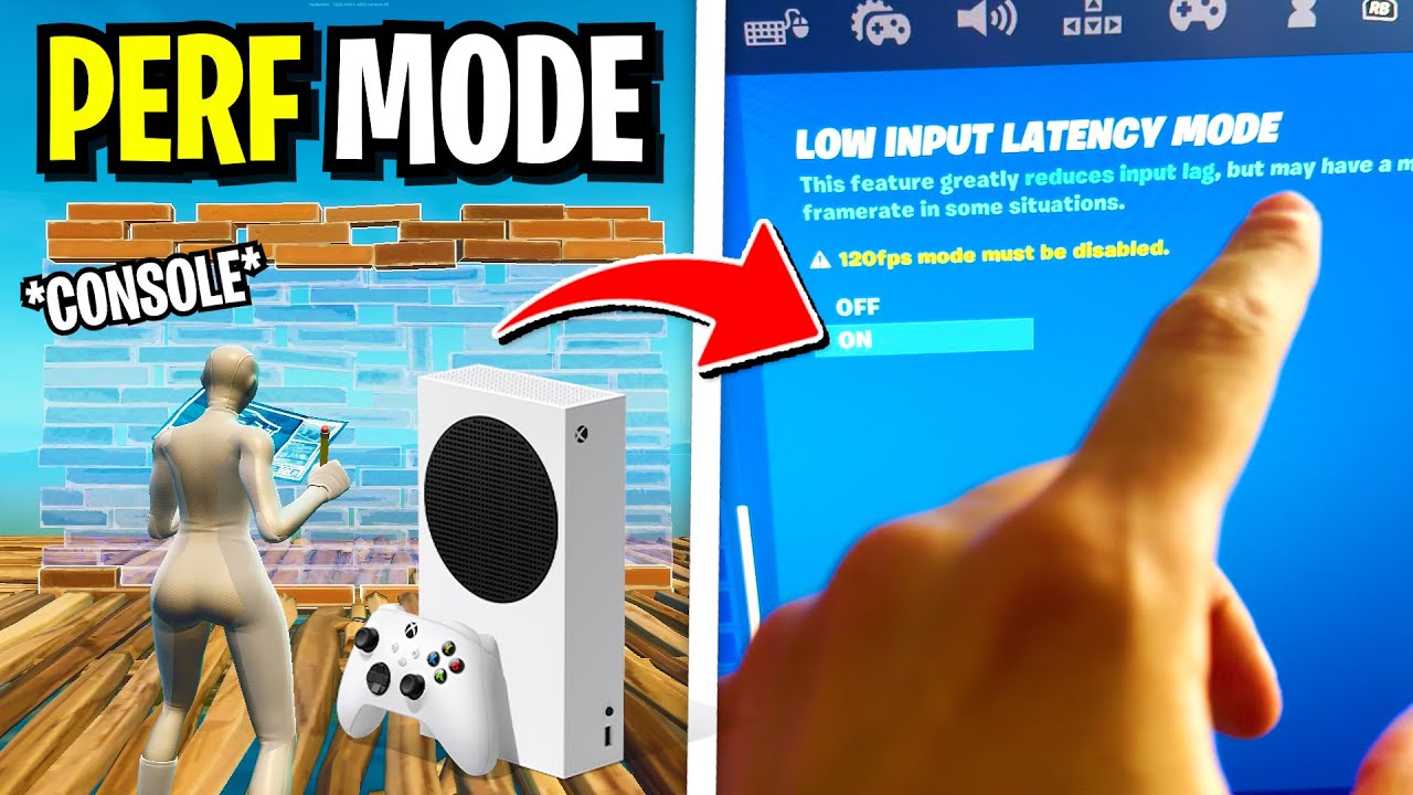 How to Get PERFORMANCE MODE on CONSOLE in Fortnite 2022! (XBOX/PS4/PS5) 