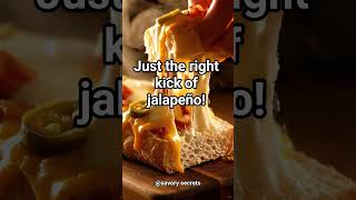 Jalapeño Popper Cheese Bread 🧀 #viralrecipes #food #cooking #viralfood #recipe #foodreels #foodchat