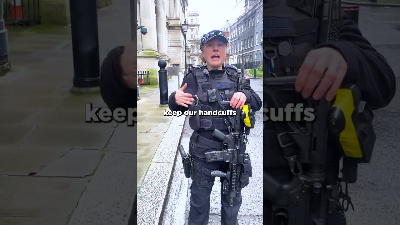 Firearms Officer Takes Us Through Her 20kg Gear