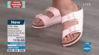 Thumbnail Birkenstock Arizona Earthy Ombre TwoStrap Slide Sandal