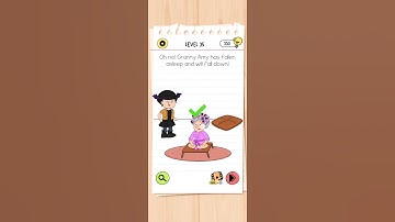 Brain Test 4 Tricky Friends LEVEL 35 Walkthrough with commentary