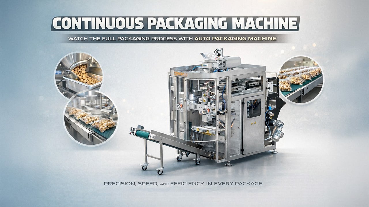 High-Speed Continuous Packaging System | From Product Infeed to Final ...