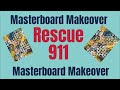 RESCUE 911 - MASTERBOARD MAKEOVER  plus Bonus Art Journal Page
