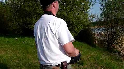 Multiplex TwinStar 2 with floats take off - first time