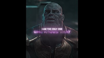 Thanos was trying to save Earth || Eternals X Infinity War - Thanos - EDIT || Interlinked - slowed |