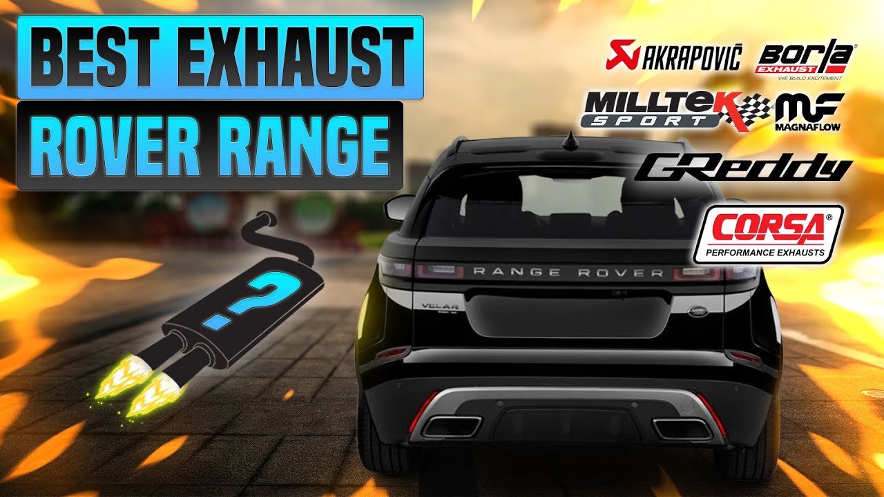 Land Rover Range Over Velar Exhaust Sound🔥Armytrix,Fi Exhaust,Guerilla,Milltek,Quicksilver,Tneer