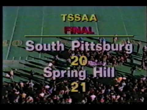 Spring Hill Raiders, 1986 State Champions
