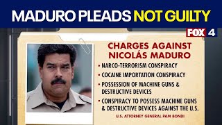 Nicolas Maduro pleads not guilty in New York court
