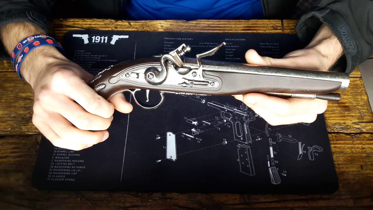 KTW flintlock pistol