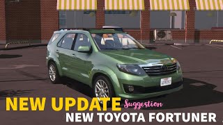New Toyota Fortuner in Car Parking Multiplayer New Update suggestion screenshot 2
