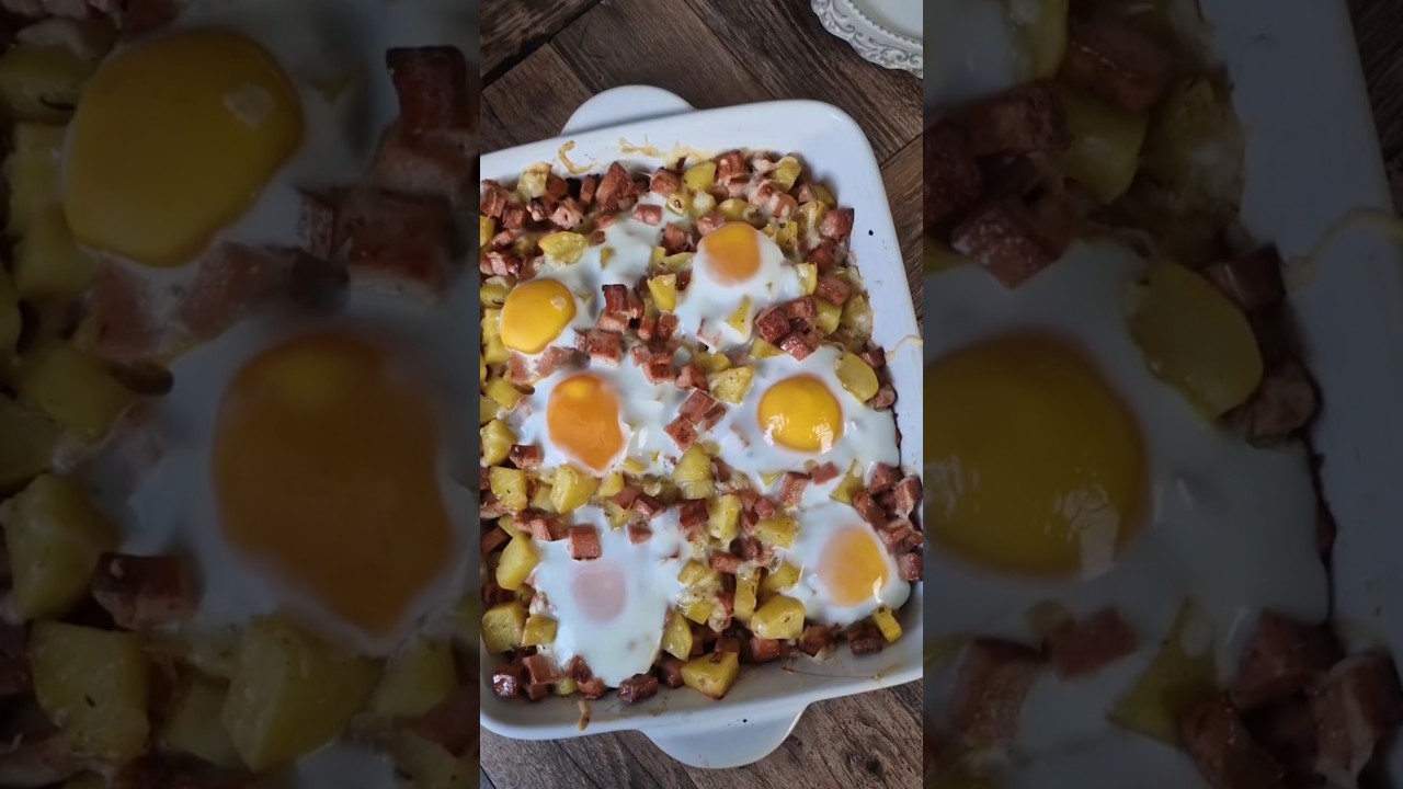 Bratkartoffel, Leberkäse und Spiegelei als Auflauf#shorts#auflauf - YouTube Bratkartoffel, Leberkäse und Spiegelei als Auflauf#shorts#auflauf - YouTube