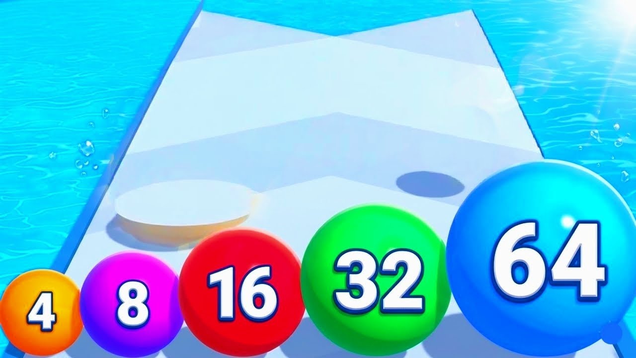 2048 Balls Infinity Number 1024m - All Levels (4501_4520) Gameplay ...