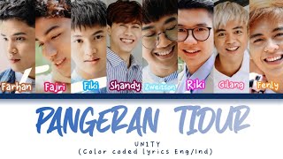 UN1TY - PANGERAN TIDUR (Color Coded Lyrics Eng/Ind)