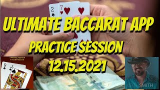 Practice Baccarat Session with the Ultimate Baccarat App and BTC Players. screenshot 1