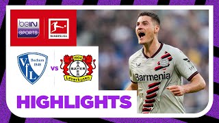 Bochum v Bayer Leverkusen | Bundesliga 23\/24 Match Highlights