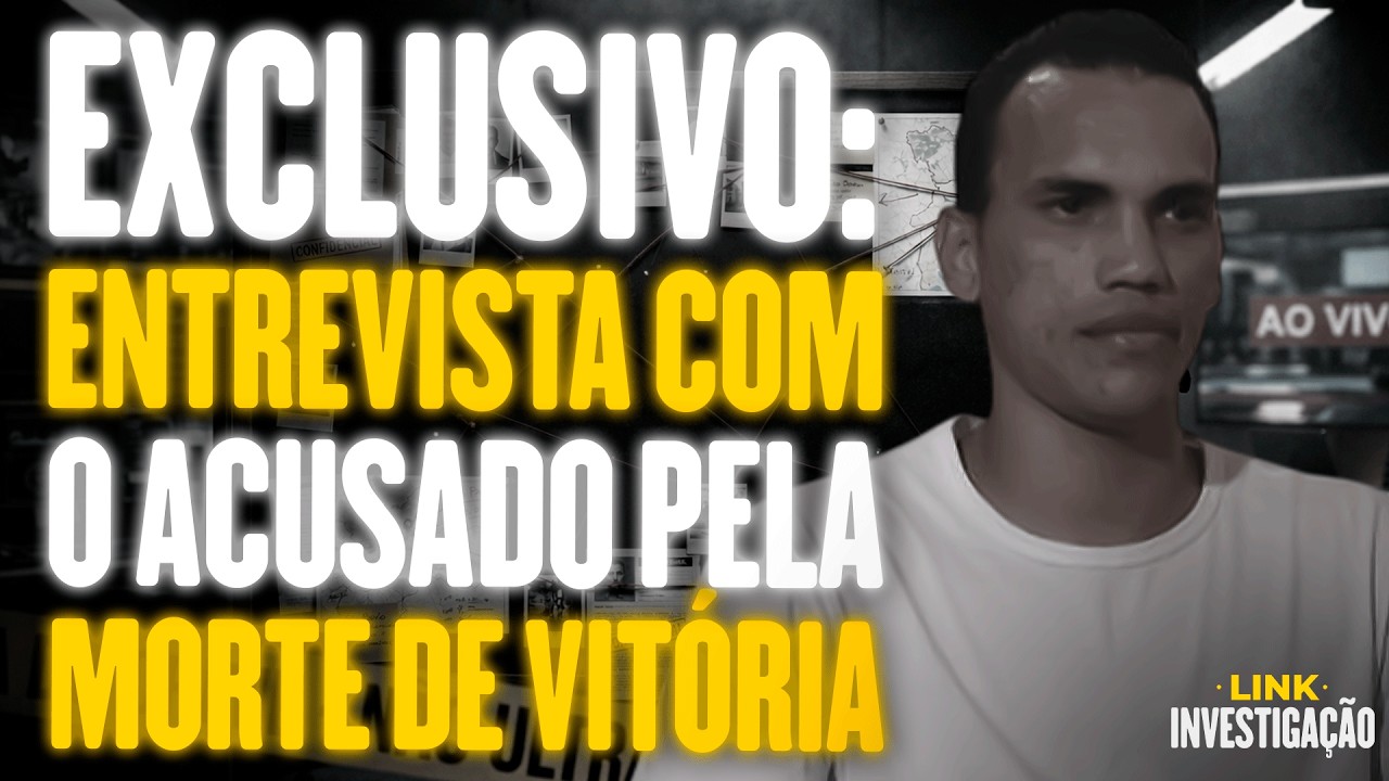 Preso pelo Caso Vitória, Maicol se declara inocente, diz que “verdadeiro culpado está solto” e faz novas acusações em entrevista.