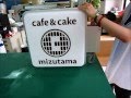 看板製作：カッティングシートを水貼りし突出し看板を制作