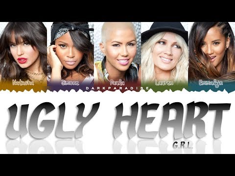 G.R.L. - Ugly Heart (Color Coded Lyrics)