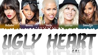 G.R.L. - Ugly Heart (Color Coded Lyrics)