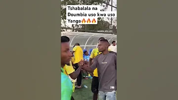 TSHABALALA NA DOUMBIA USO KWA USO HUKO JANGWANI Ayomamedia 