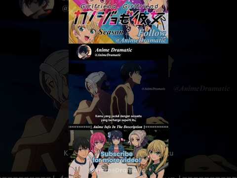 girlfriend, girlfriend S2 funny scene 3 #anime #funnymoments #funnyanimemoments