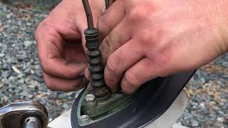 Changing a water pump on 2006 2007 Yamaha 4hp 4 stroke outboard tiller