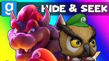 Gmod Hide and Seek - Breaking the (Redacted) Movie Map! (Garry