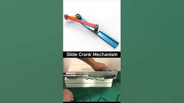 🔄 How a Slide Crank Mechanism Works! #engineering #mechanical #solidworks #cad  #mechanism