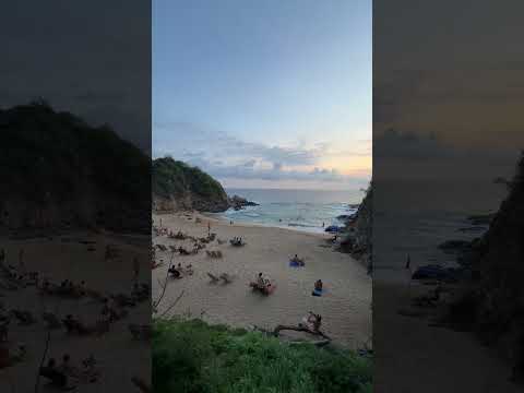 Atardecer en la