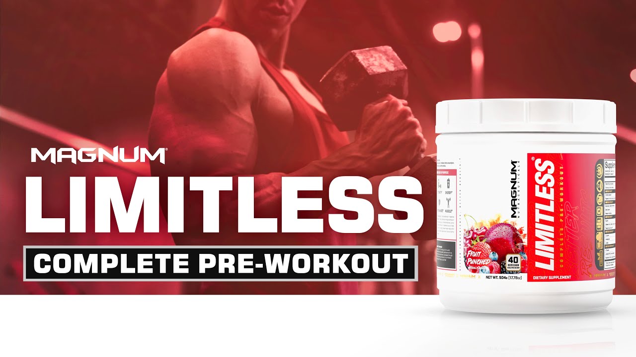 Magnum Limitless Pre-Workout - Perfect Pink Lemonade (40 Servings)