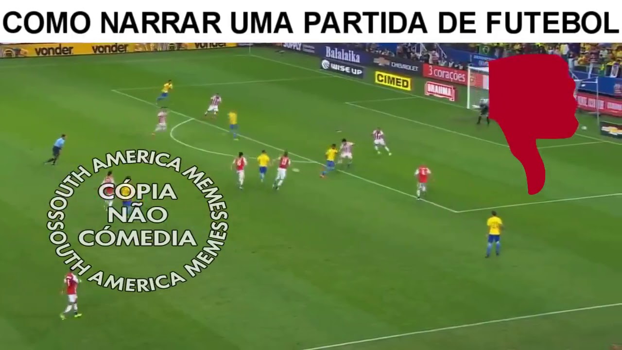 Como narrar uma partida de futebol YouTube Como narrar uma partida de futebol YouTube