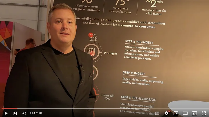 IBC 2022: Ateliere's Eric Carson