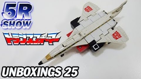 AERIALBOTS SILVERBOLT COMBINER LEADER TRANSFORMERS G1 FROM JAPAN UNBOXING REVIEW No. 25!
