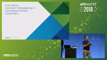 VMworld US 2018 - Virtualize your Active Directory the Right Way! (VAP1898BU)