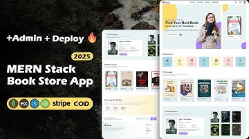 Complete MERN Stack Book Store App Using React, MongoDB, Express, Node - Build & Deploy Book Store