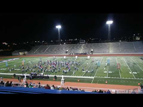 Gregory Portland High School Marching Band at Area G Marching Band Competition 2019