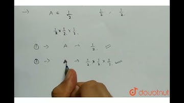 A and B toss a coin alternately on the understanding that the first to obtain heads wins the to...