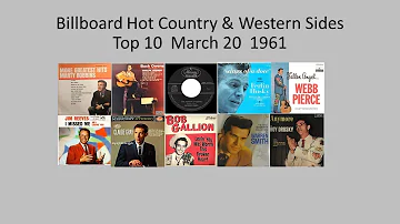 Billboard Top 10, Hot Country & Western Sides, Mar. 20, 1961